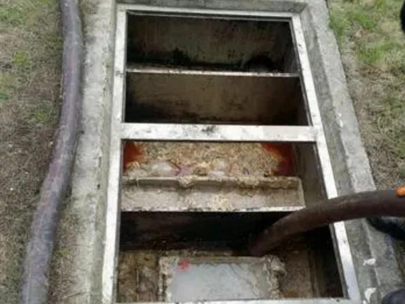 杜集隔油池清理